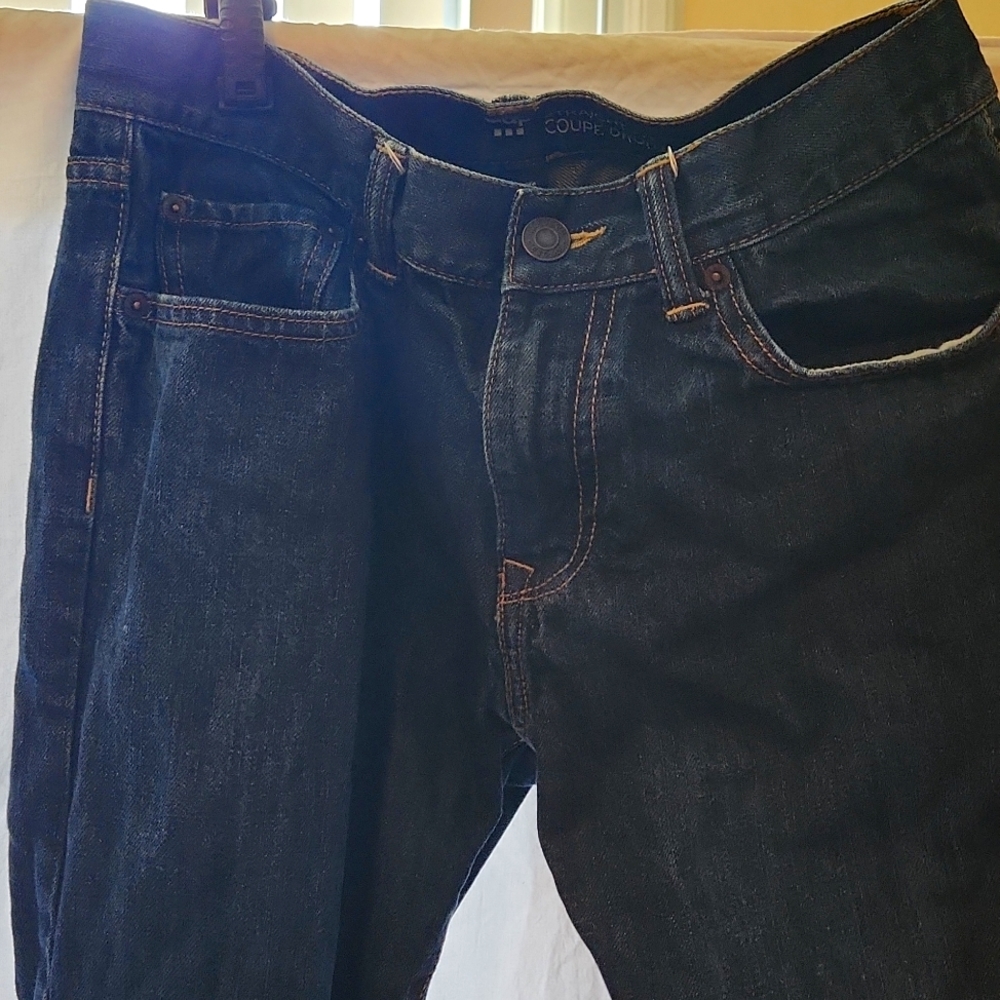 Gap Straight Jeans, W30, in Navy Blue
